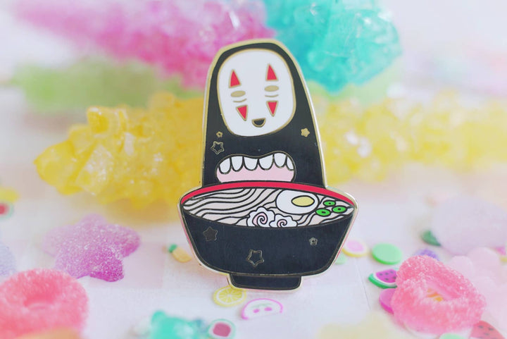 No Face Spirited Away Studio Ghibli Enamel Pin NE33126