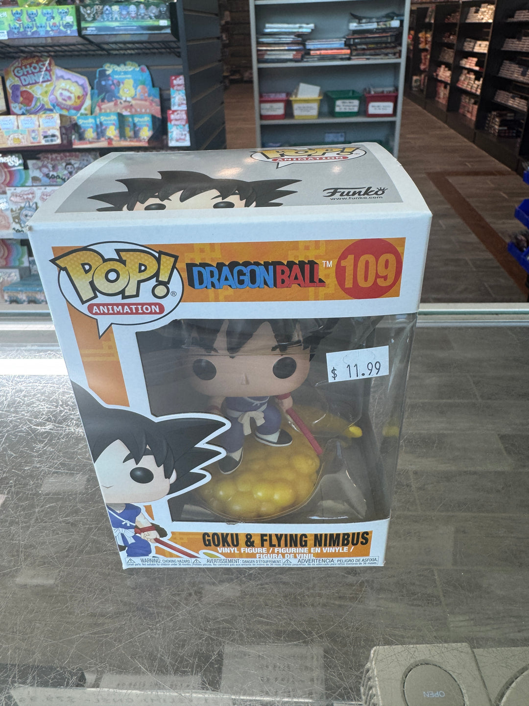 Dragon Ball Z - Goku and Flying Nimbus #109 - Funko Pop