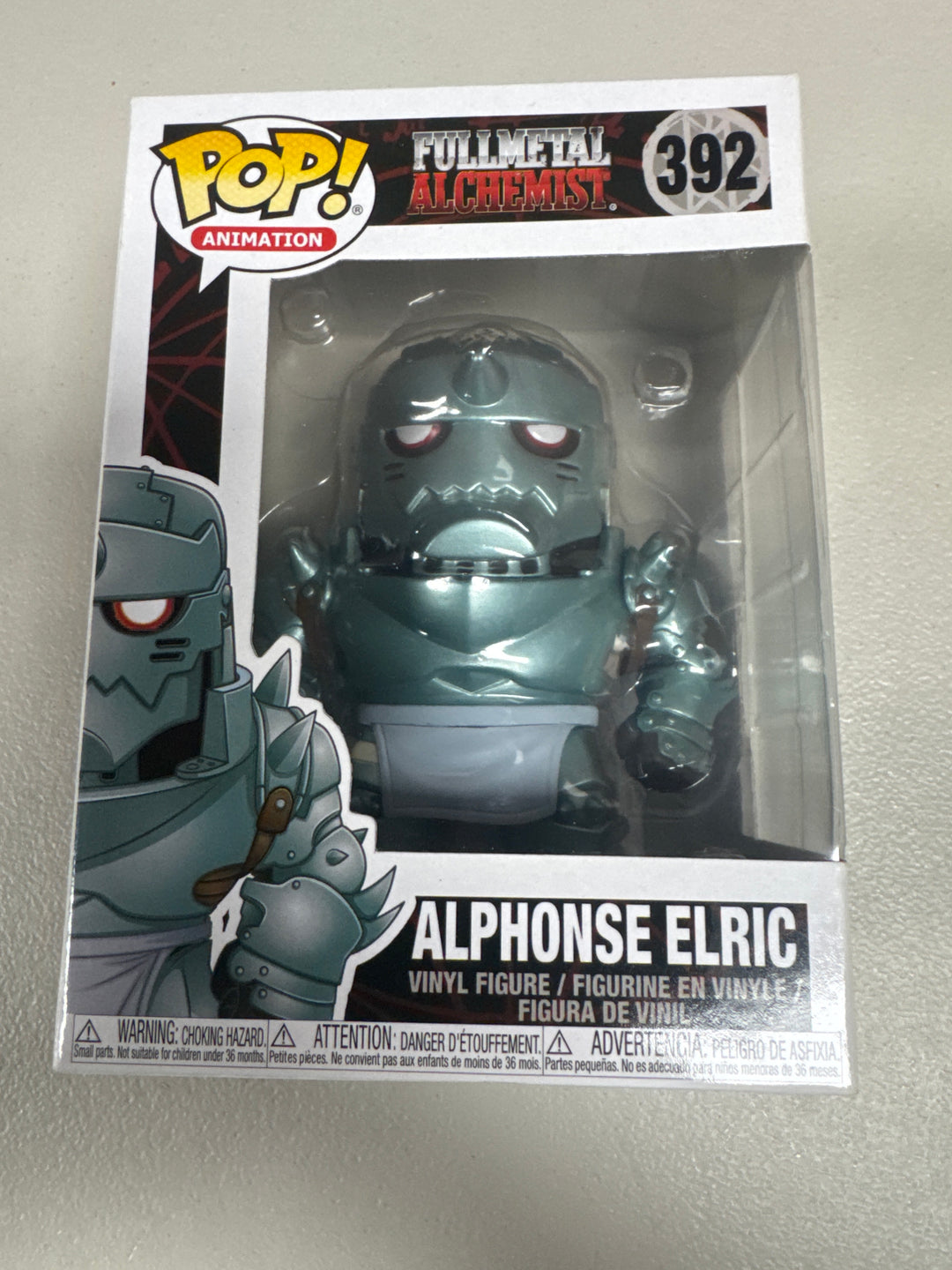 Funko Pop! Alphonse Elric #392 Full Metal Alchemist  FP8426