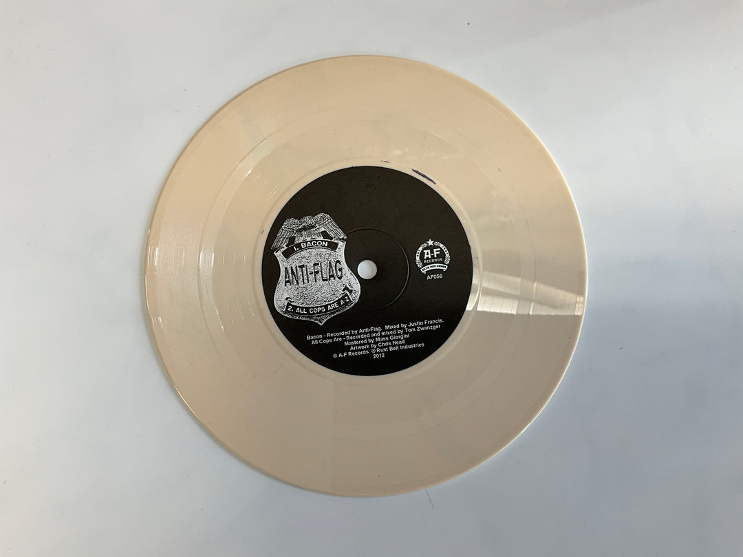 Anti-Flag - Bacon (2013 Limited Edition Bone Colored) Very Good Plus VR101726
