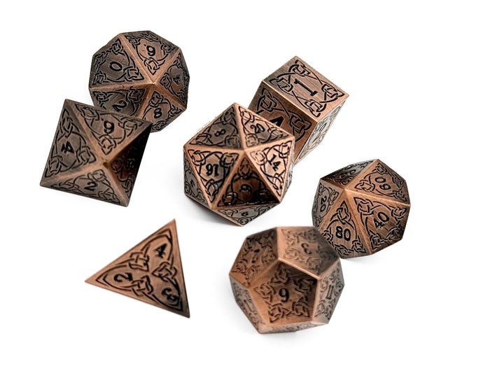 Norse Foundry Celtic Mystery Metal Dice Set NE31726