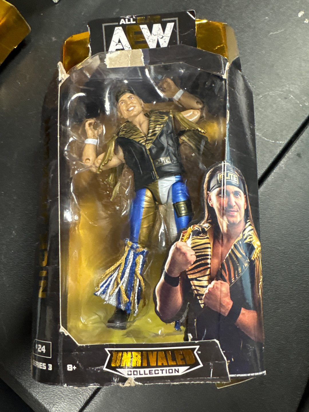 AEW Unrivaled Collection Nick Jackson Series 4 #24 DAMAGED BOX NT61626