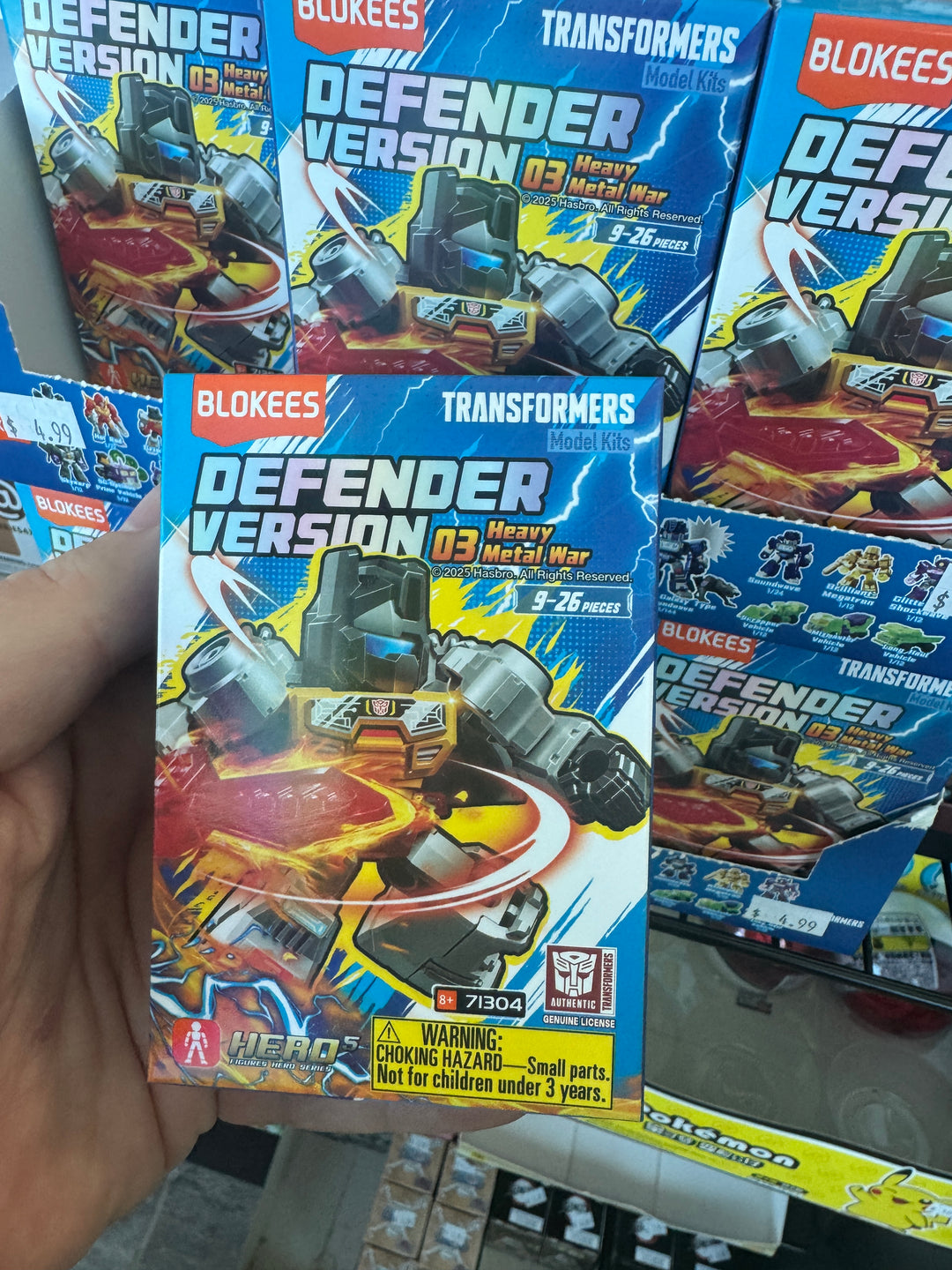 Blokees Transformers Defender Version 3 (1 Blind Box) MDH81525