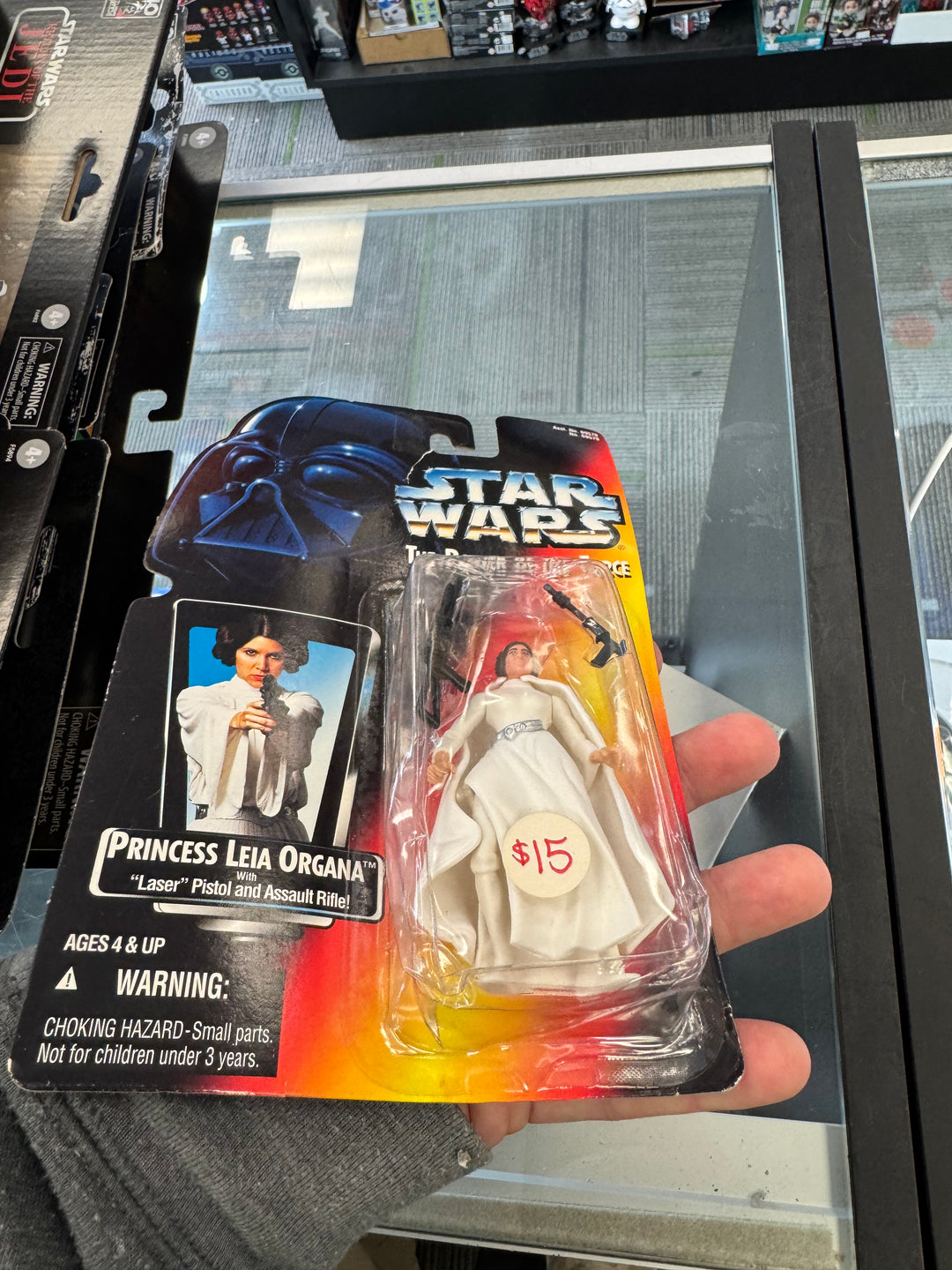 Star Wars Princess Leia Organa Action Figure Power of the Force 1995 Kenner New 36251