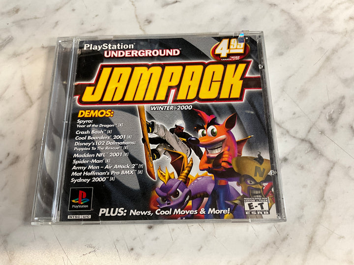 Playstation Underground Jampack Winter 2000