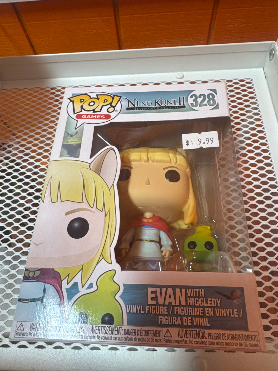 Funko Pop! Evan with Higgledy #328 Ni No Kuni-II - FP4726