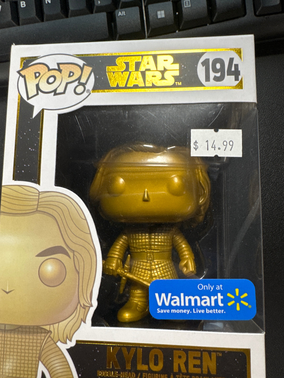 Funko Pop! Kylo Ren (Gold) Walmart Star Wars FP51626