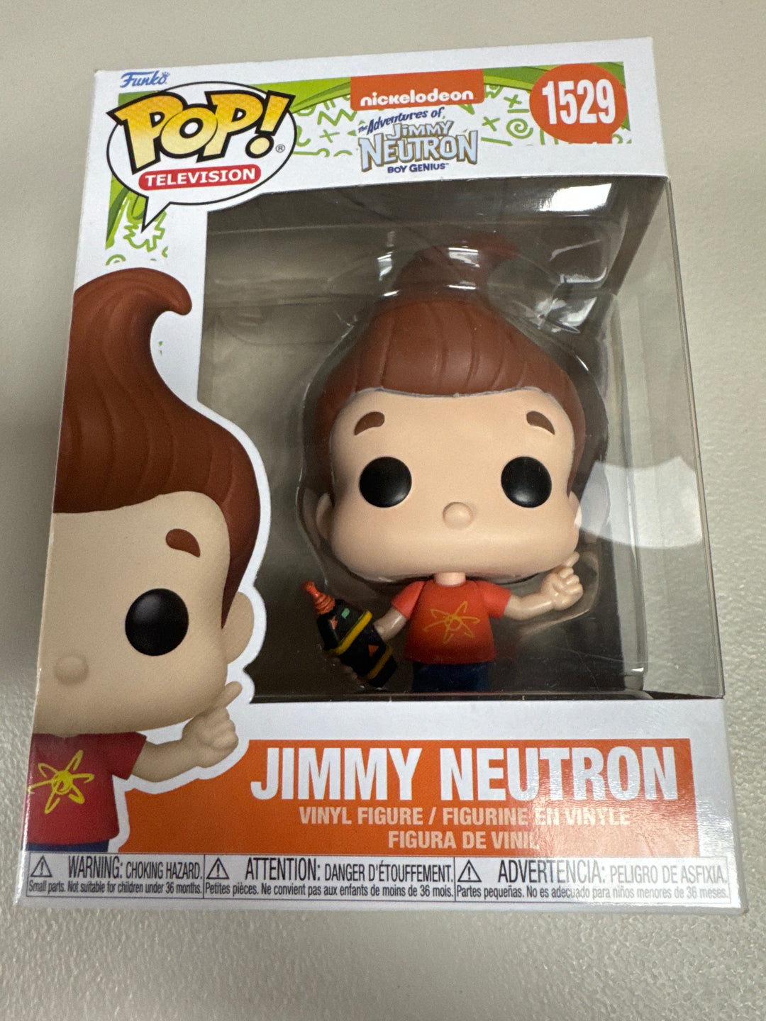 Funko Pop! Jimmy Neutron #1529 Nickelodeon Jimmy Neutron Boy Genius FP6426
