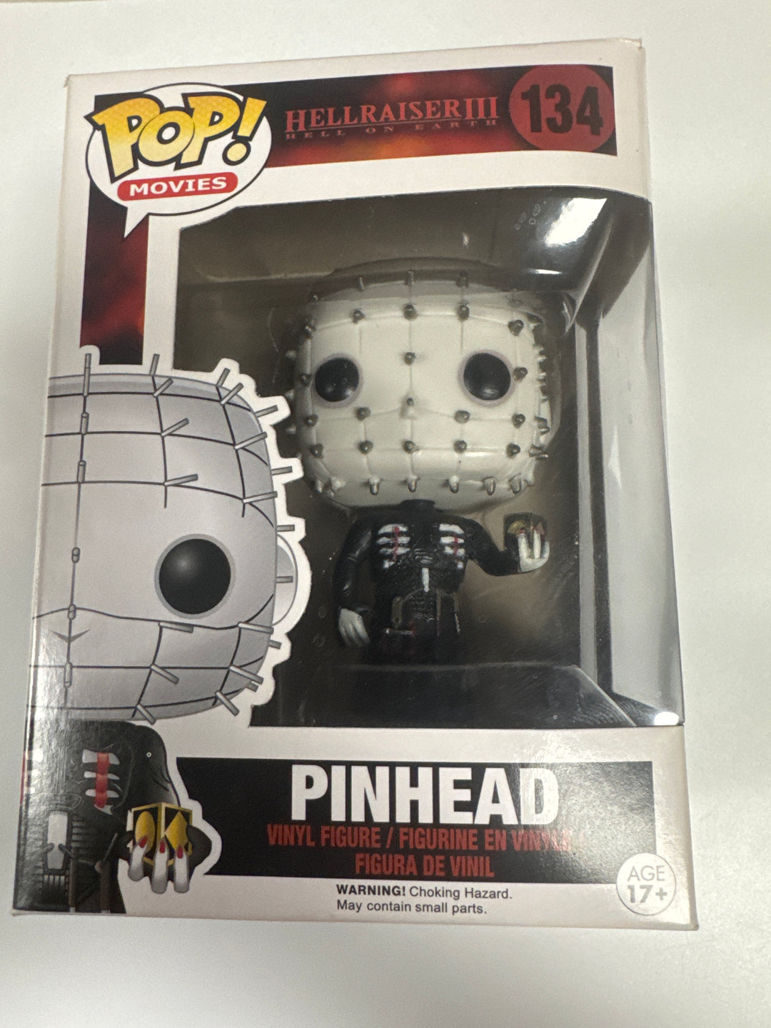 Funko Pop! Pinhead #134 Hellraiser III Hell on Earth FP81026