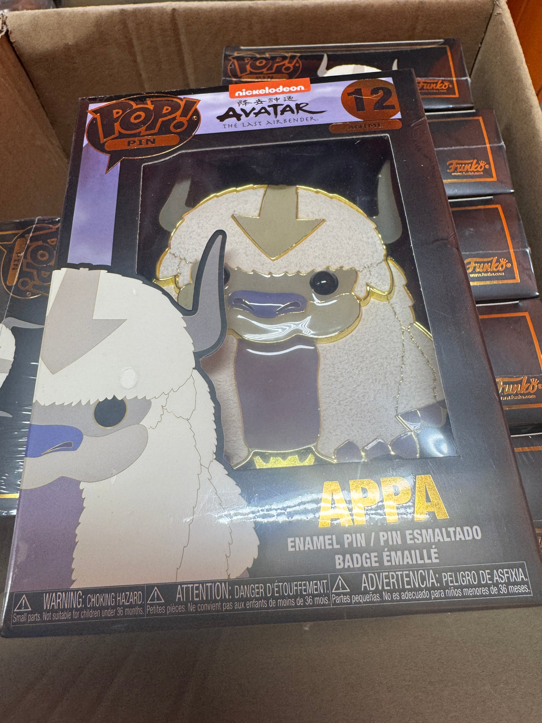 Funko Pop! Pin: Avatar: The Last Airbender - Appa Premium Enamel Pin MD31626