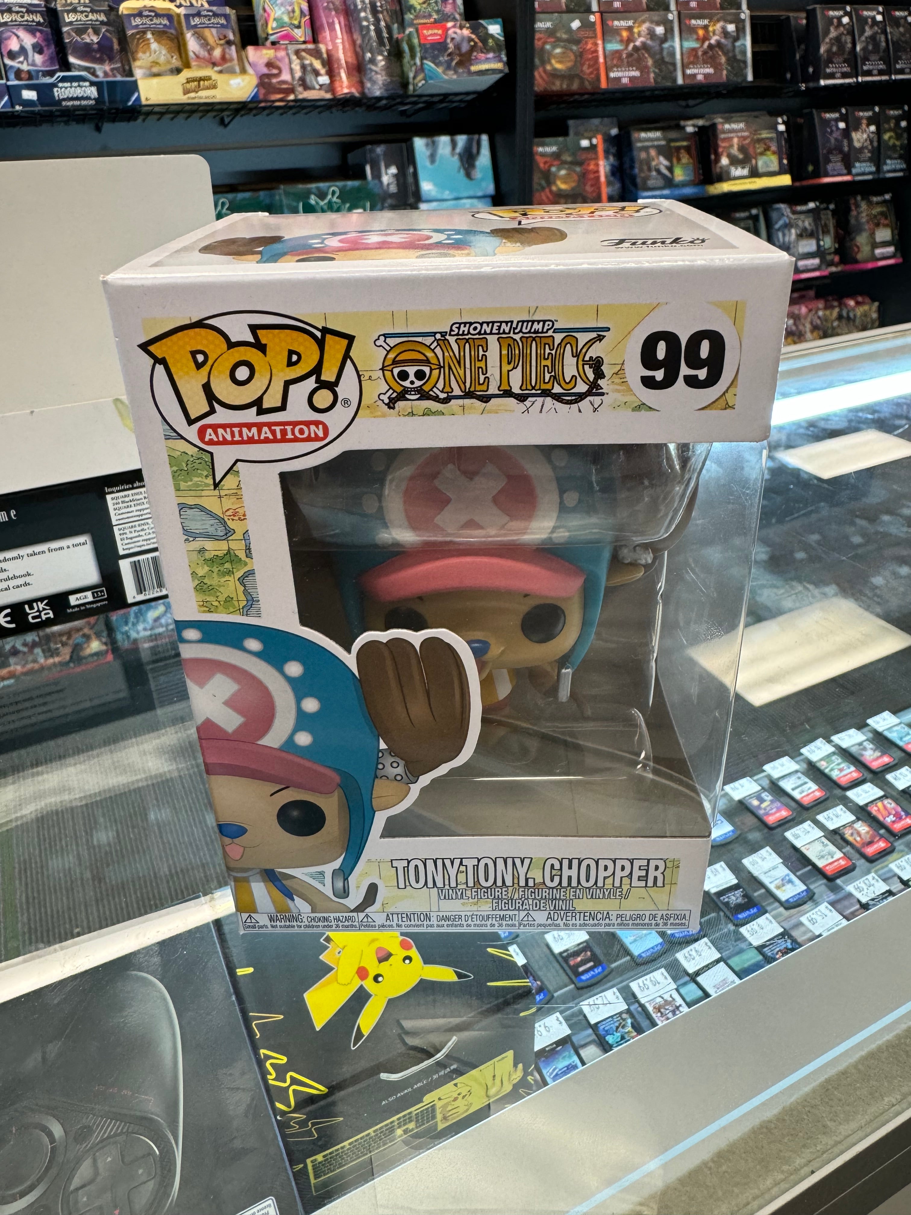 One Piece Flocked Tony Tony Chopper cheapest Funko Pop #99