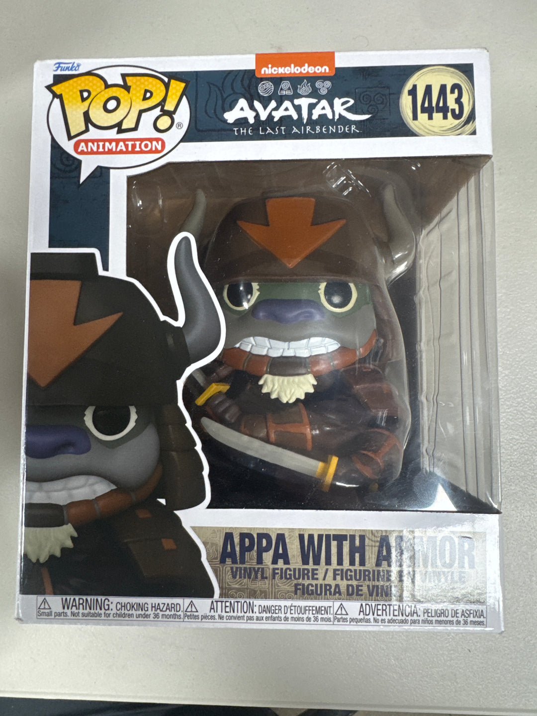 Funko Pop! Appa With Armor #1443 Avatar the Last Airbender FP92926
