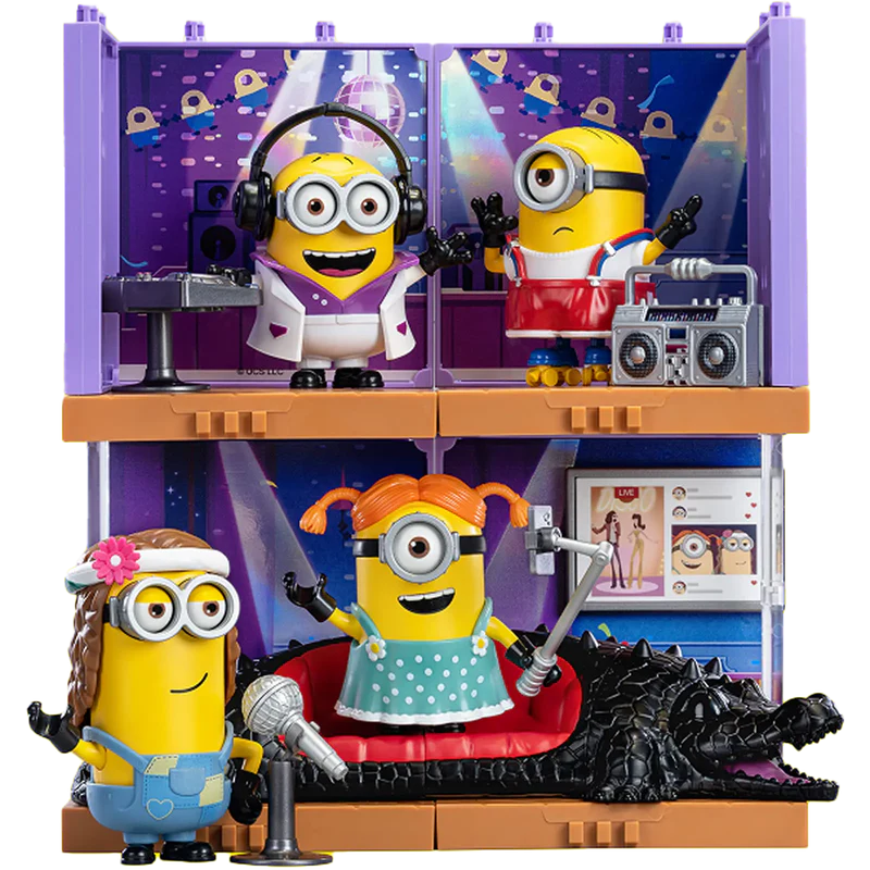 Minions Blokees: preCOOL Model Kit - Series 02 'Celebration Party (Assorted Minions) NE61126