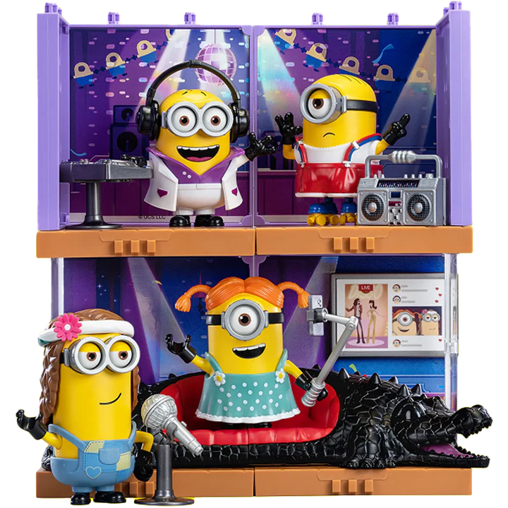 Minions Blokees: preCOOL Model Kit - Series 02 'Celebration Party (Assorted Minions) NE61126