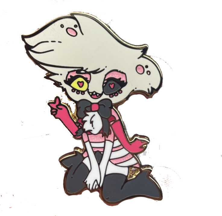 Angel Hazbin Hotel Enamel Pin NE33126