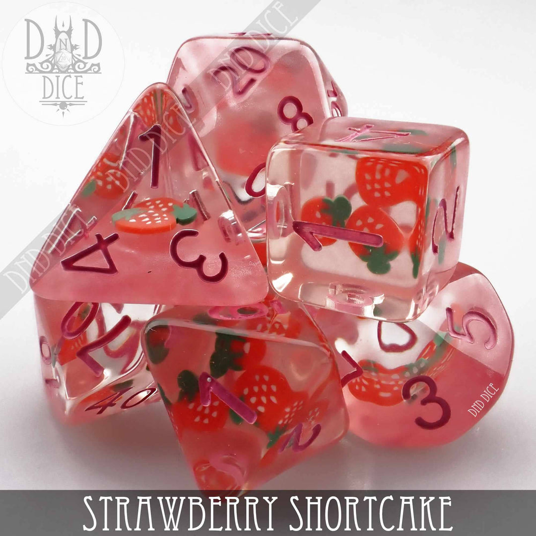 King of Crits Strawberry Shortcake Dice Set NE4226