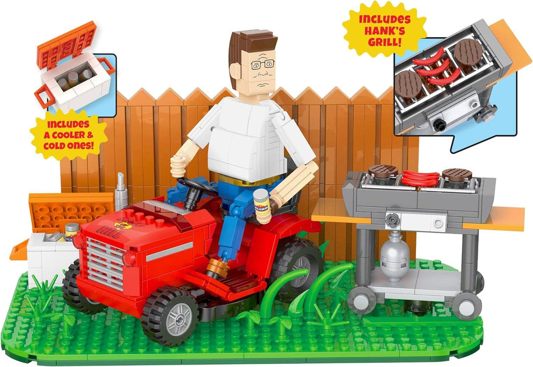 King of The Hill Hank Hill’s Backyard Building Block Set NE33126