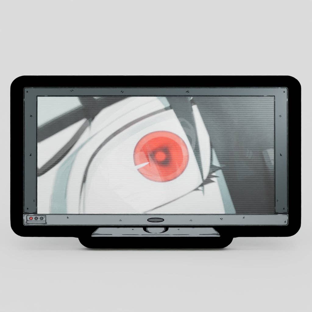 Monitor Lenticular {Naruto} Itachi Enamel Pin