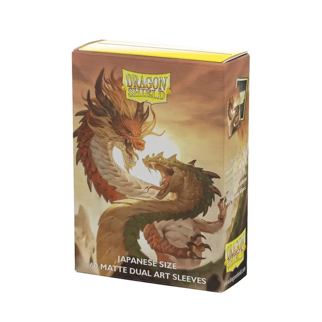 Dragon Shield Sleeves: Japanese DUAL- Matte 'Wood Snake' (60 ct.) MD51326