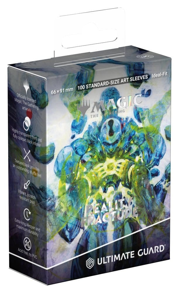 NEW Card Sleeves: Art Sleeves MTG Reality Fracture (100 Standard Ct.) - Eli Minaya, Avatar of Burgeoning Echoes