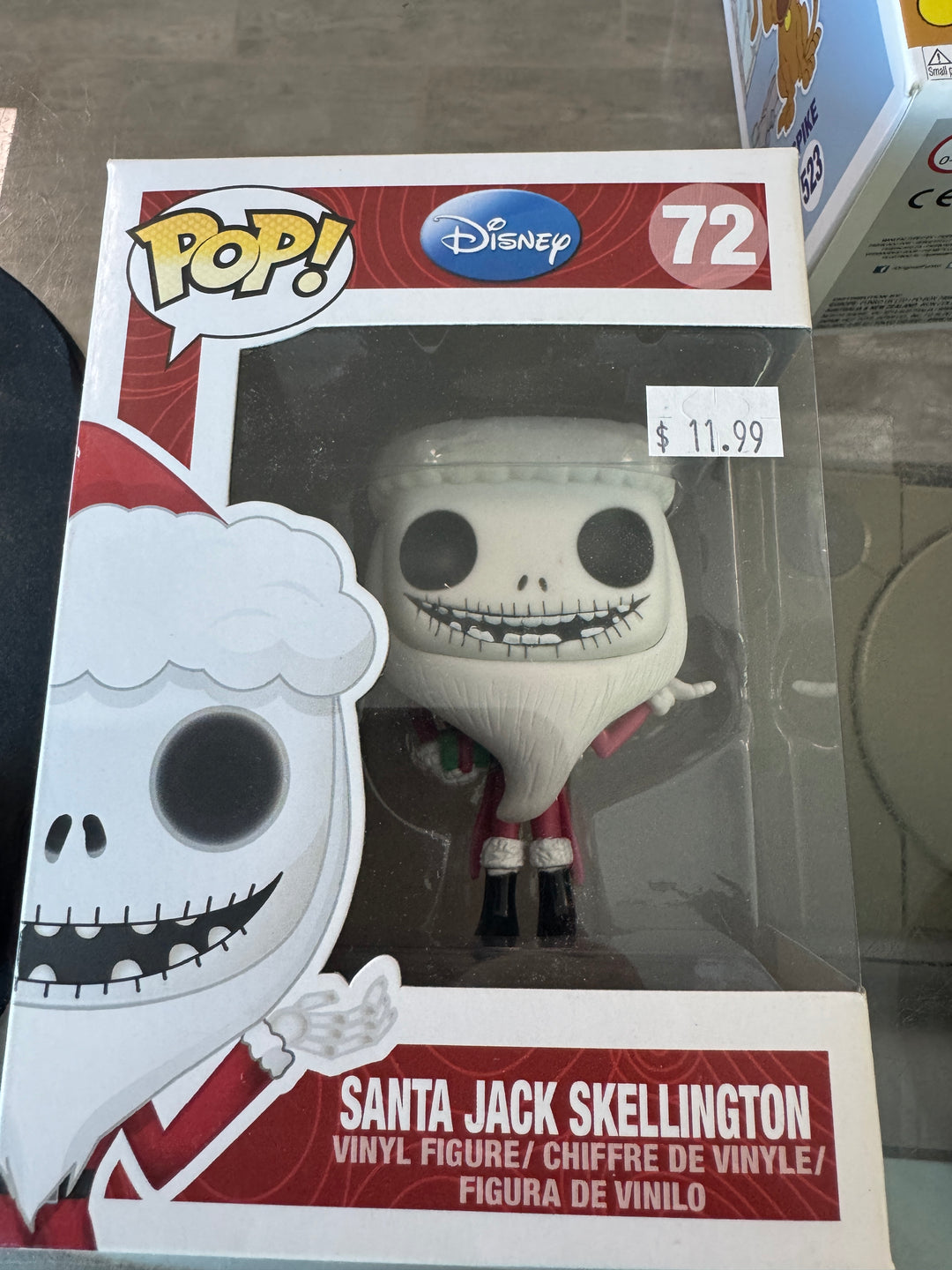 Jack Skellington (as Santa Claus) #72 - Funko Pop