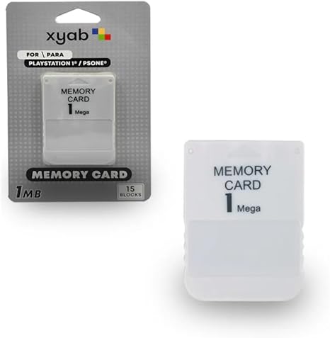 XYAB PlayStation 1 PS1 PSOne 1MB Memory Card NA11725