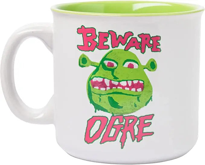 Shrek Beware Orge 20oz Ceramic Camper Mug