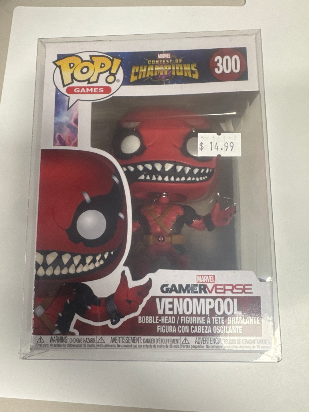 Funko Pop! Venompool #300 Marvel Gamerverse Contest of Champions FP73026