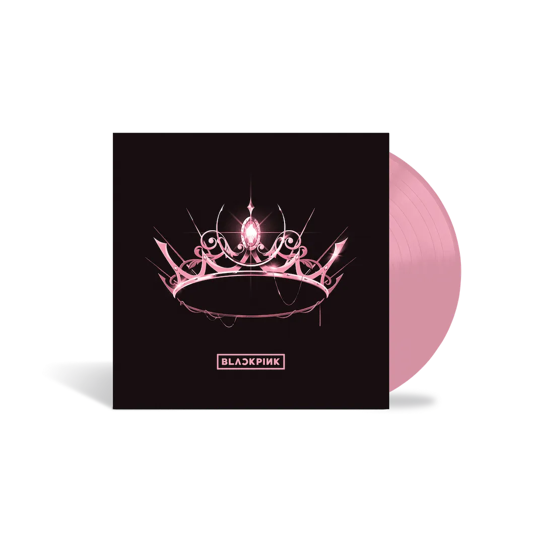 BLACKPINK - The Album [LP]  (Pink Vinyl) - Vinyl Record NVR51926