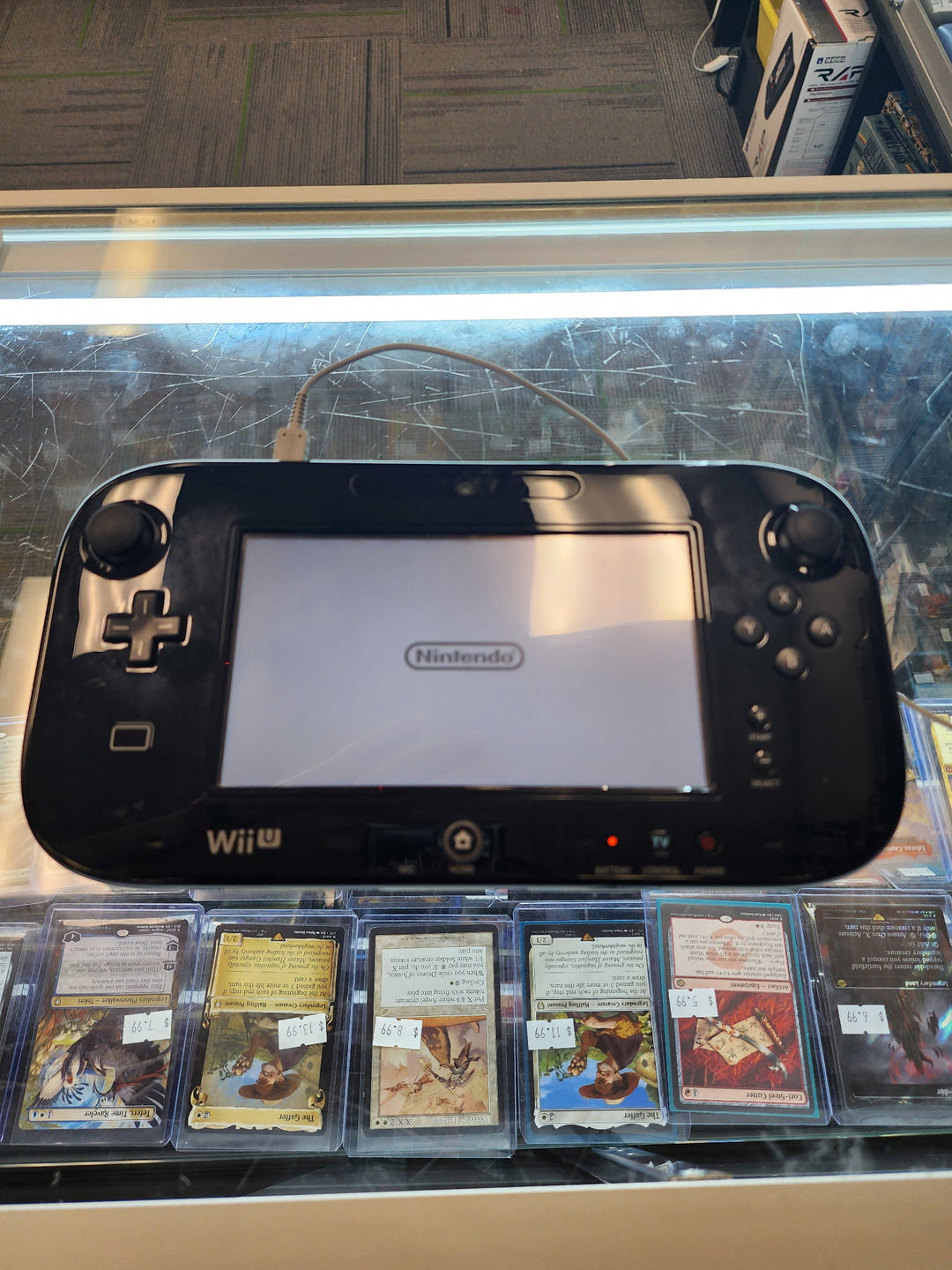 Nintendo Wii U Tablet Only (Black, tested, working) UA101425