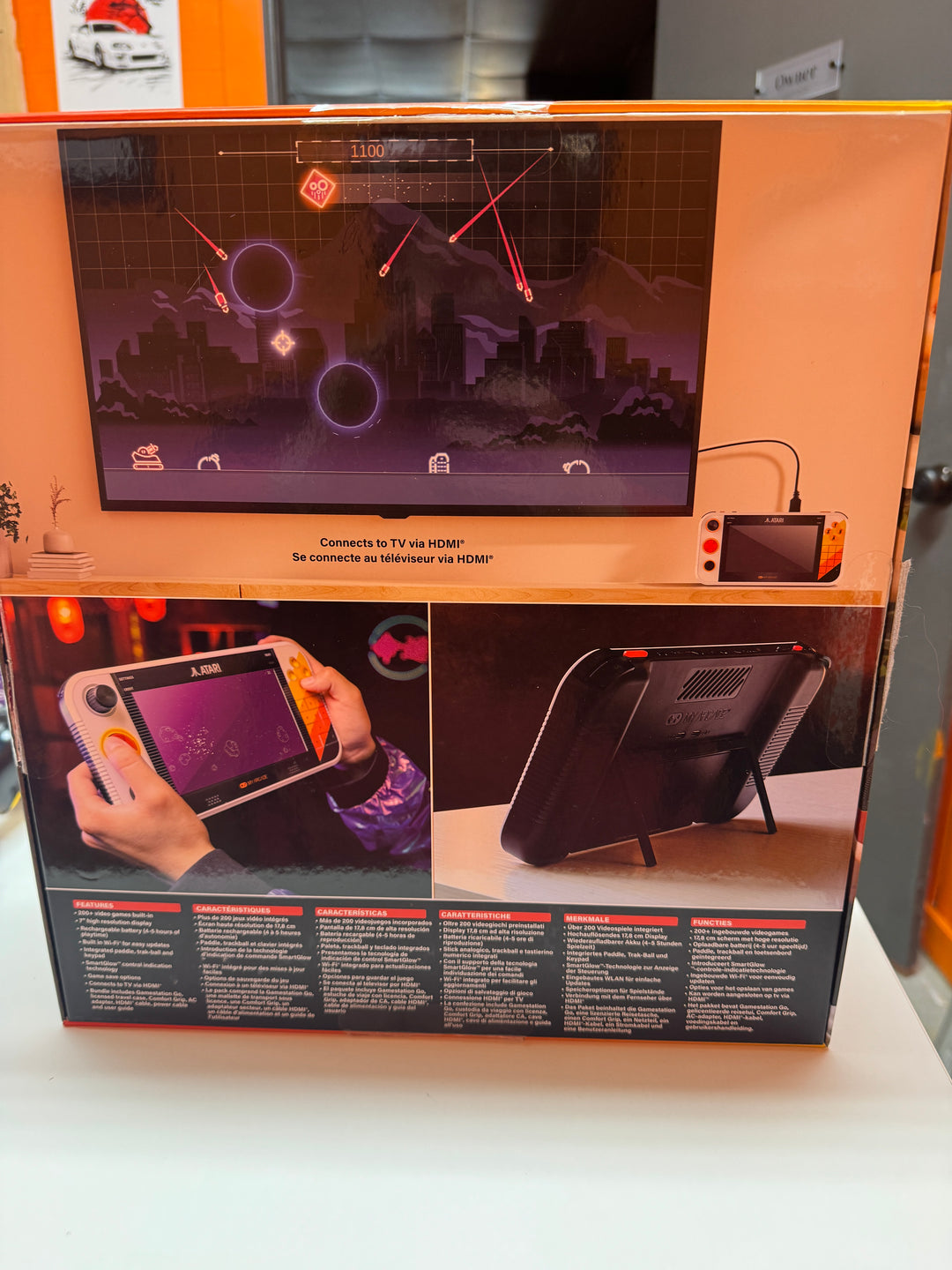 ATARI Gamestation GO Bundle with Carrying Case MD31326