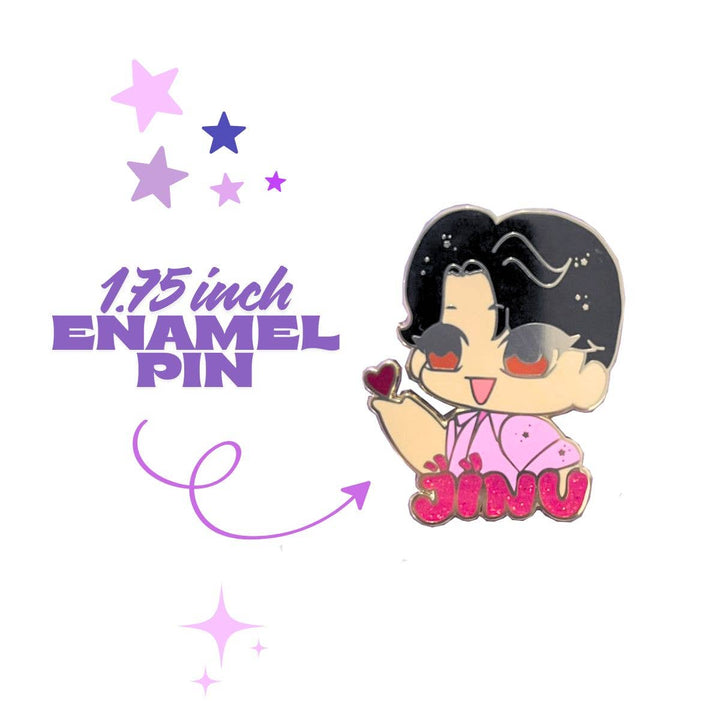 Jinu Saja Boys Kpop Demon Hunters Enamel Pin NE33126