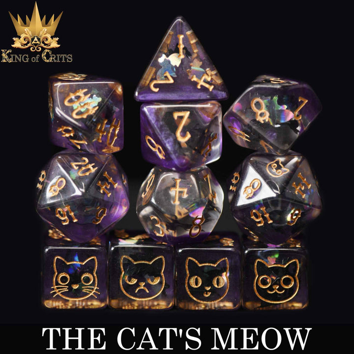 King of Crits Cat's Meow - 11 Dice Set NE4226