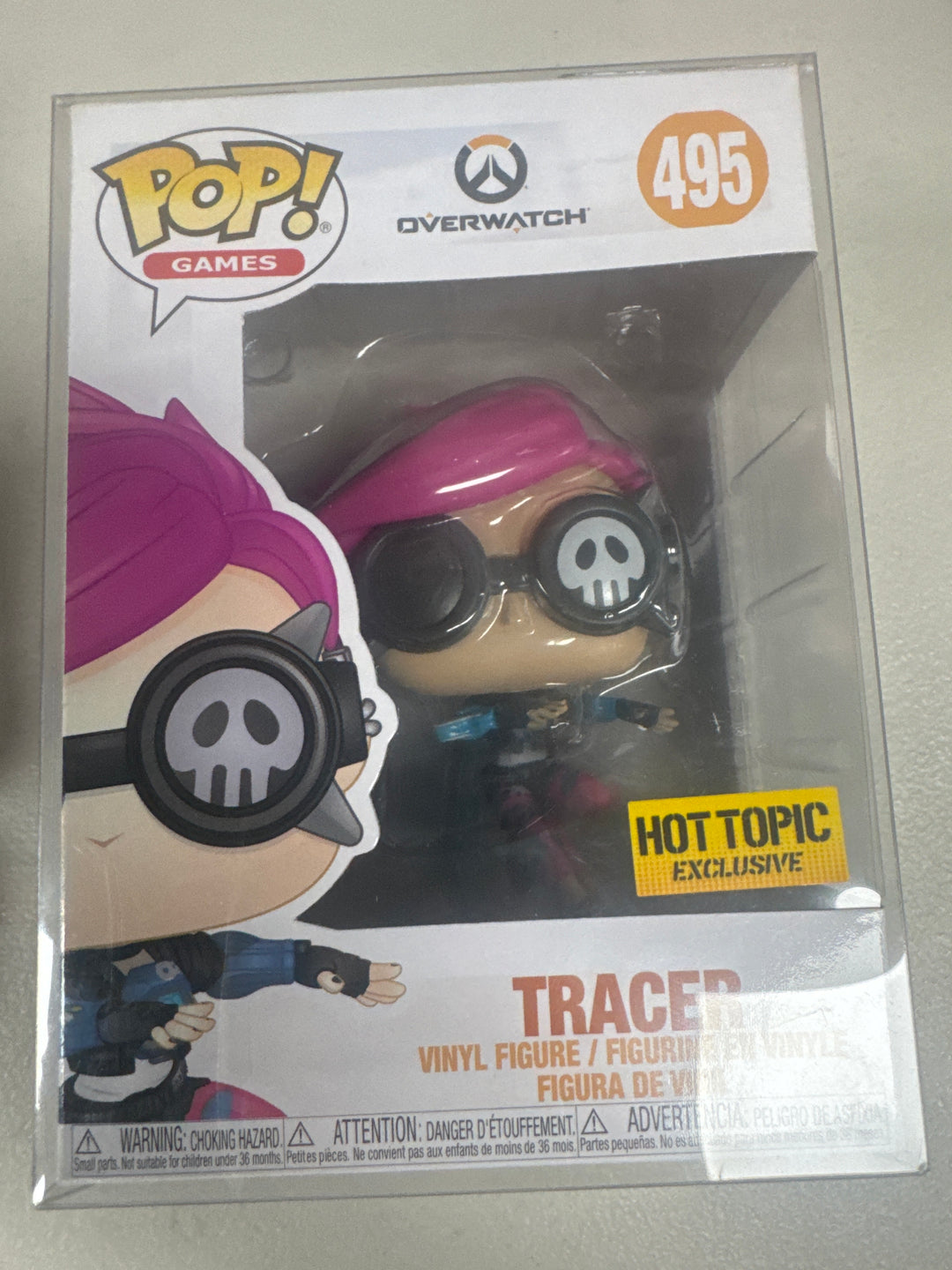 Funko Pop! Tracer #495 Hot Topic Overwatch  FP82126