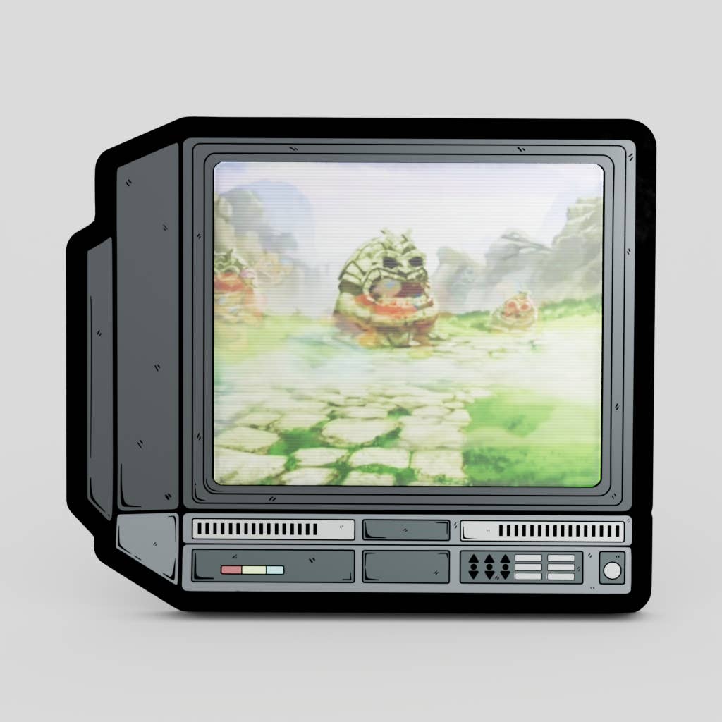 2.5" Lenticular Avatar Last Airbender CRTV Enamel Pin - NE32726