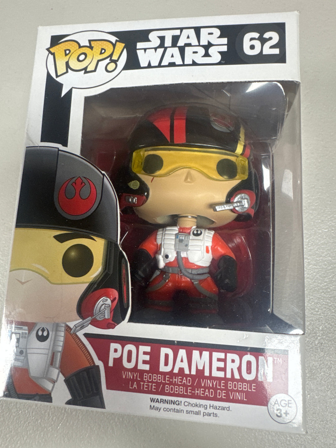 Funko Pop! Poe Dameron #62 Star Wars FP8426