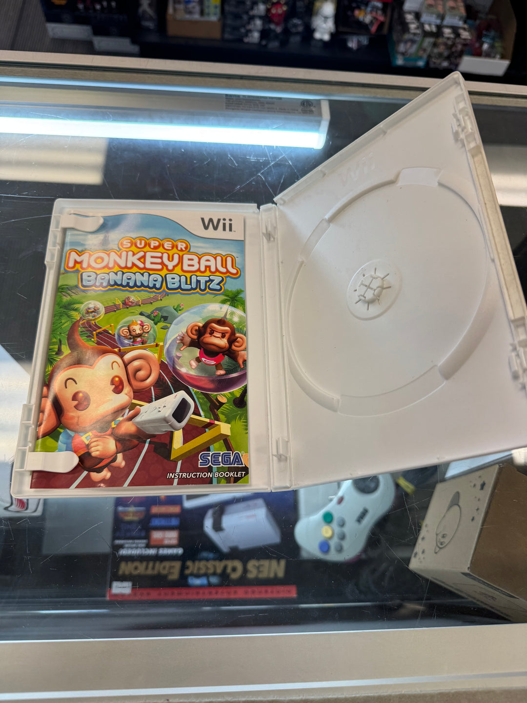 Super Monkey Ball Banana Blitz Case and Manual Only