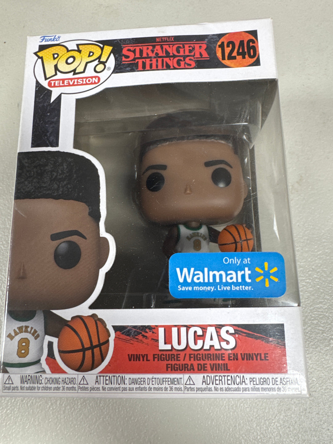 Funko Pop! Lucas #1246 (Walmart) Stranger Things FP82426