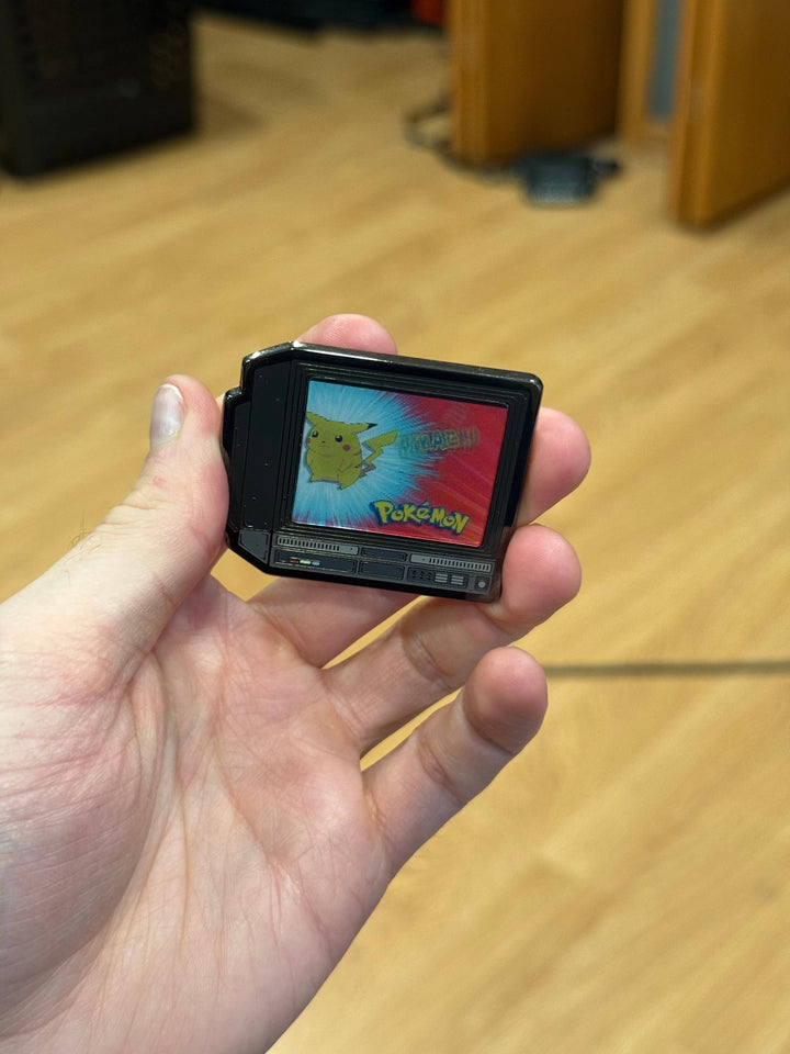 2.5" Lenticular Anime Whos That Pokemon CRTV Enamel Pin - NE32726