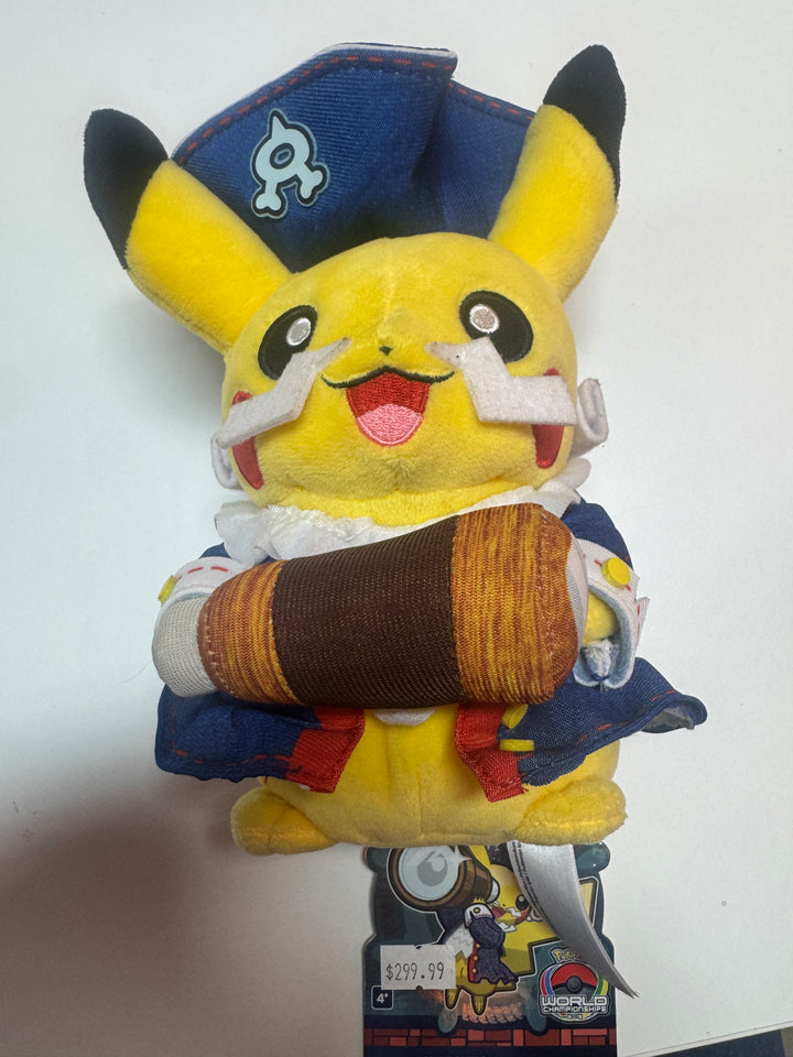Patriot Pikachu Plush (Boston Exclusive) 2015 Pokémon World Championships Authentic MD31126