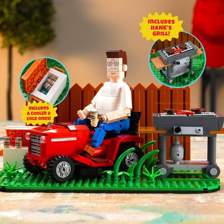 King of The Hill Hank Hill’s Backyard Building Block Set NE33126