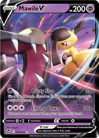 Pokemon Silver Tempest Mawile V - 070/195 (LP)