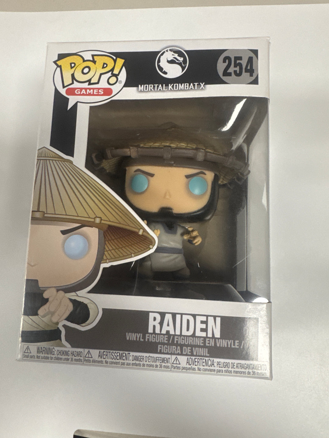 Funko Pop! Raiden #254 Mortal Kombat X FP81126