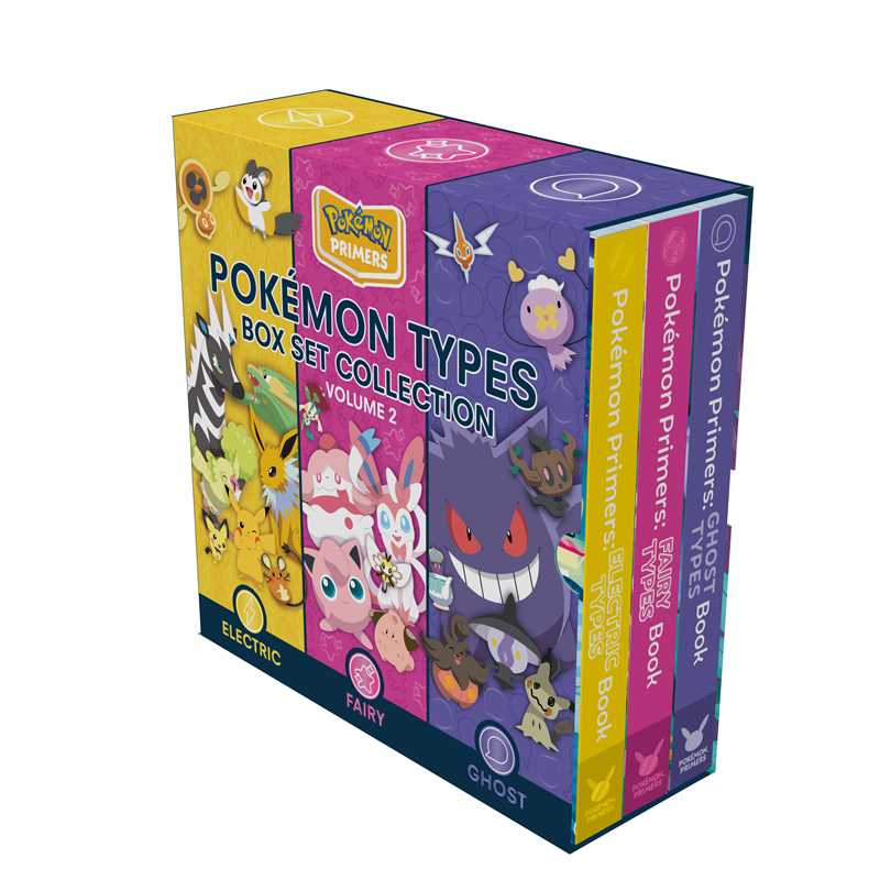 Pokémon Primers Types: Box Set Collection Volume 2 by Josh  Bates NE32526