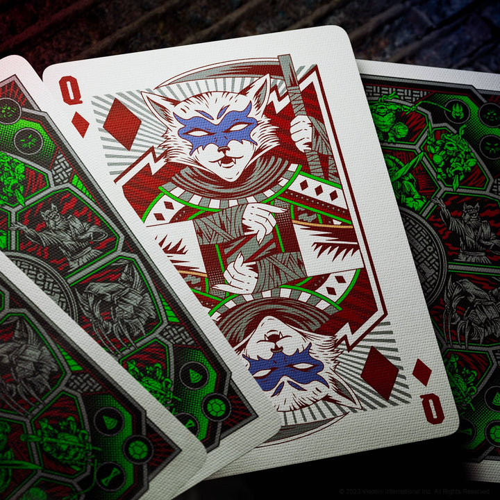 Teenage Mutant Ninja Turtles Playing Cards by theory11 NE32626