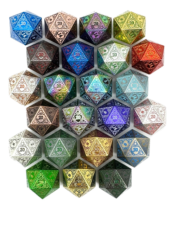 Norse Foundry Celtic Mystery Metal Dice Set NE31726