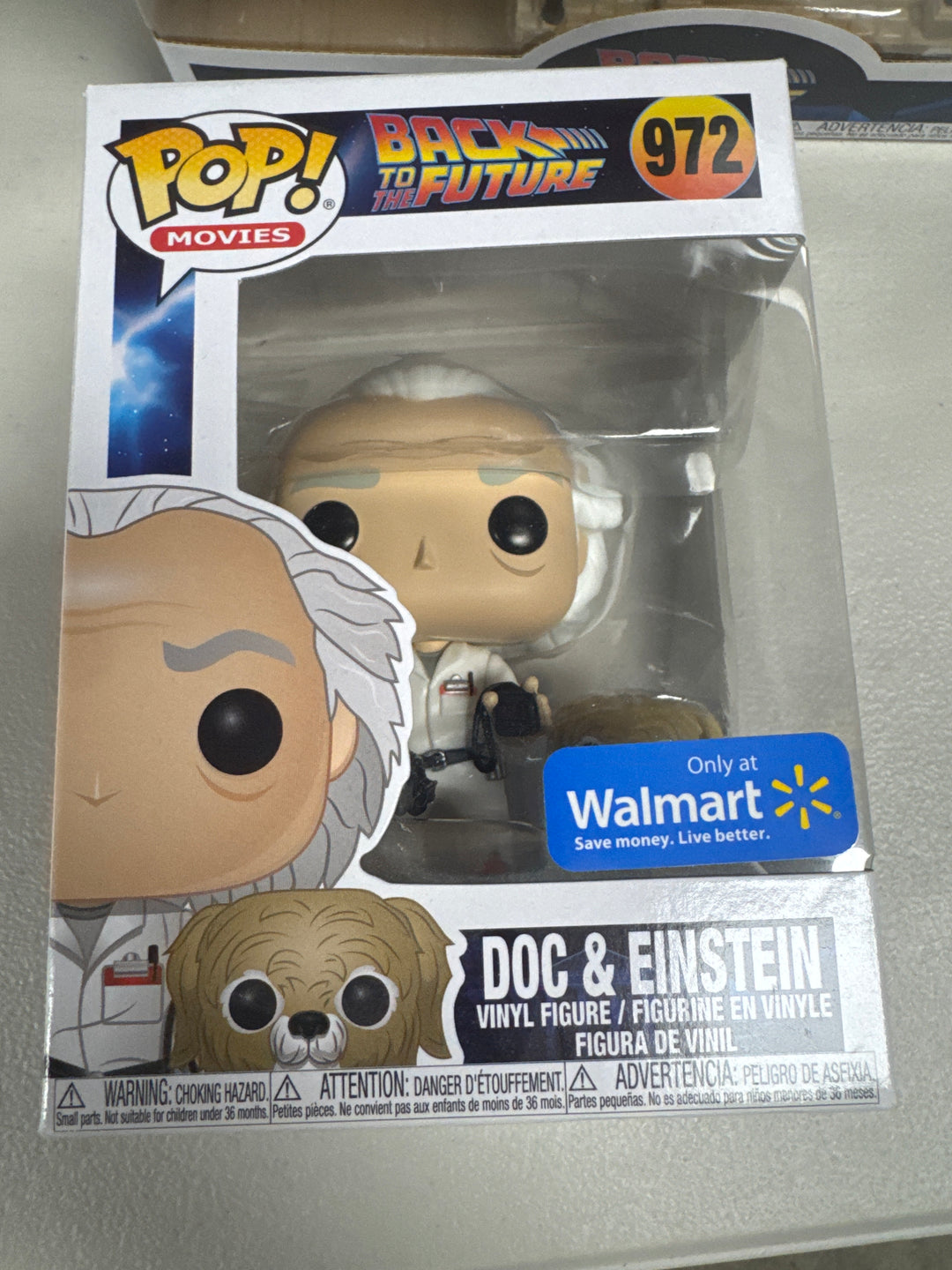 Funko Pop! Doc and Einstein #972 Walmart Back to the Future FP92926