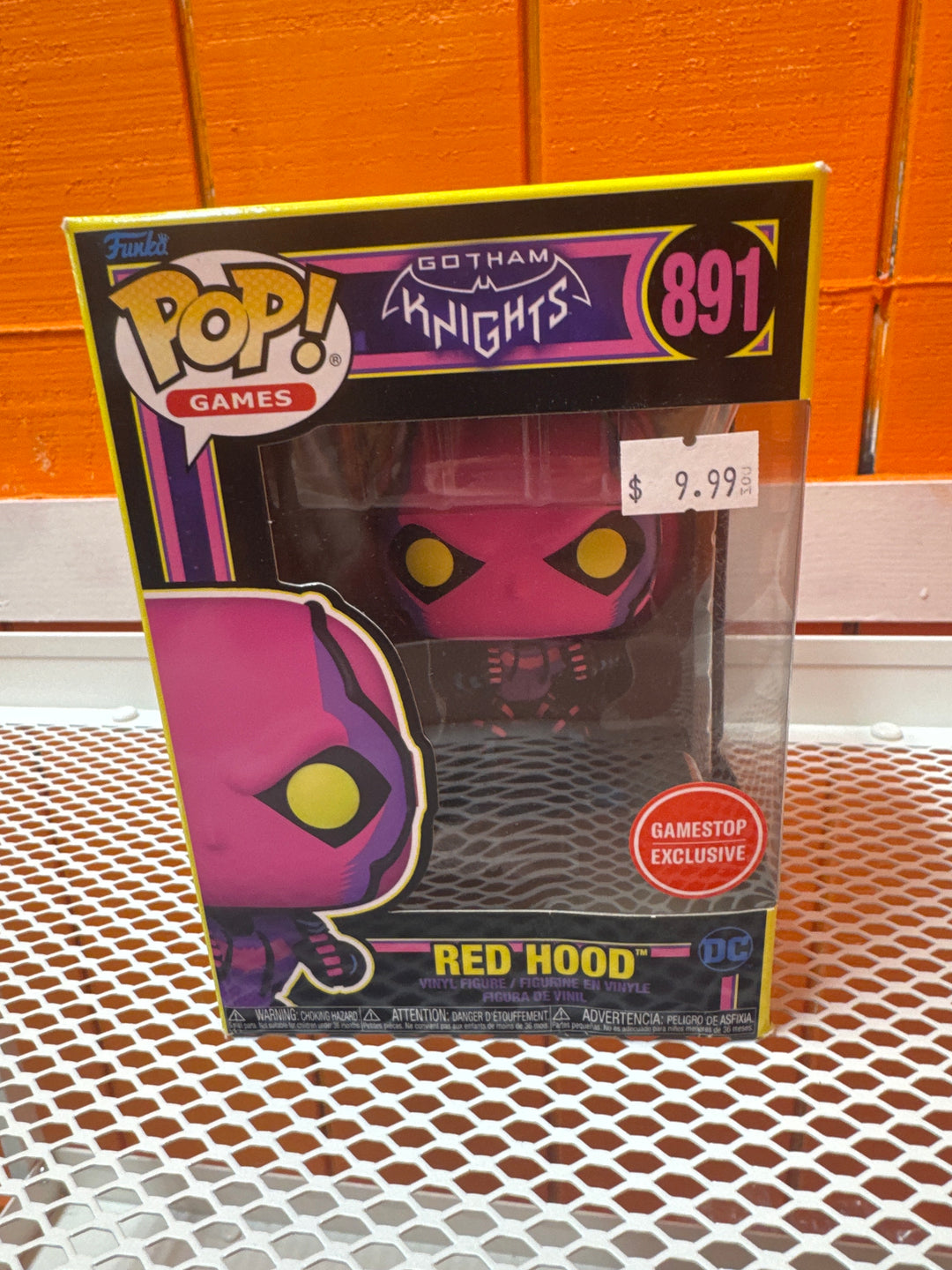 Funko Pop! Red Hood (Gamestop) #891 Gotham Knights FP4926