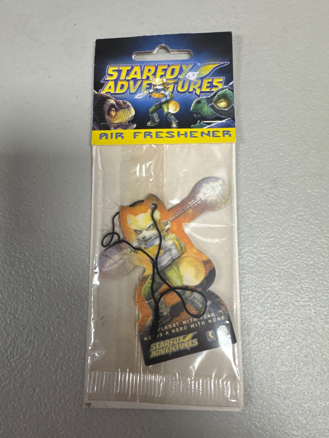 Vintage Star Fox Air Freshener (Star Fox Adventure) Promo UT71426