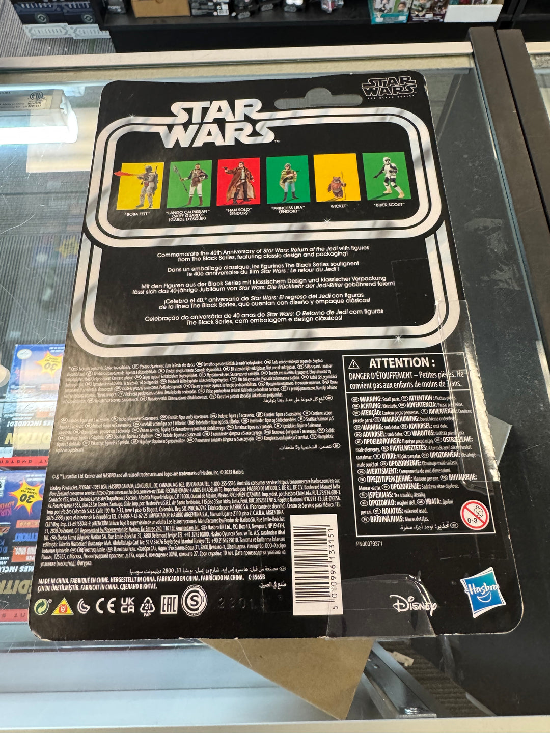 Star Wars Black Series 40th Anniversary Wicket Return of the Jedi 6-inch Scale 36251